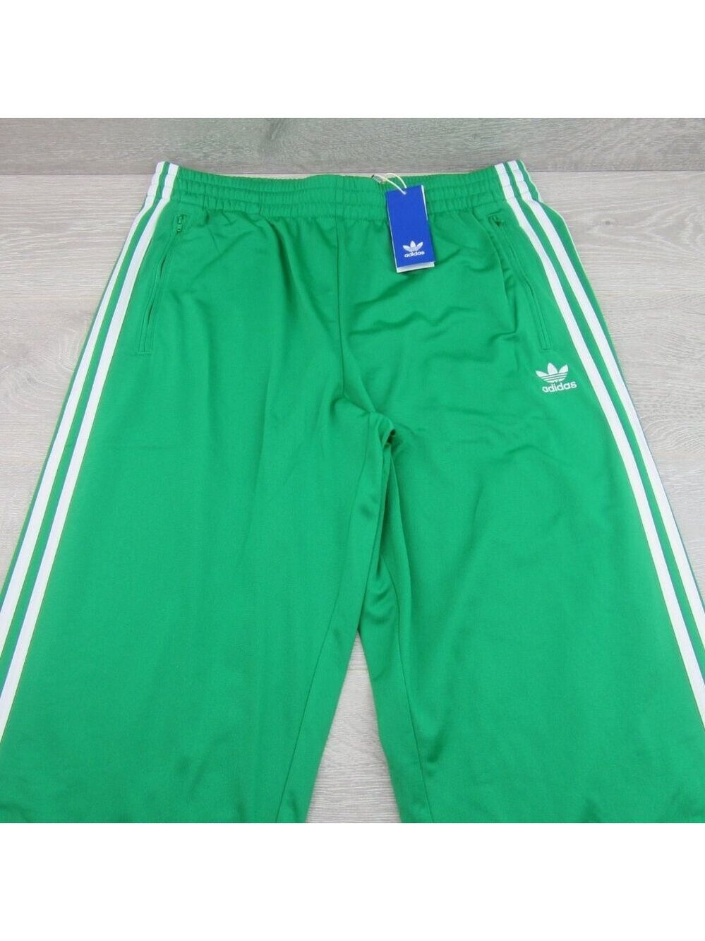 Adidas Originals Firebird Track Pants Jacket Jump Suit Men's Sz Medium Green NEW - Picture 11 of 16